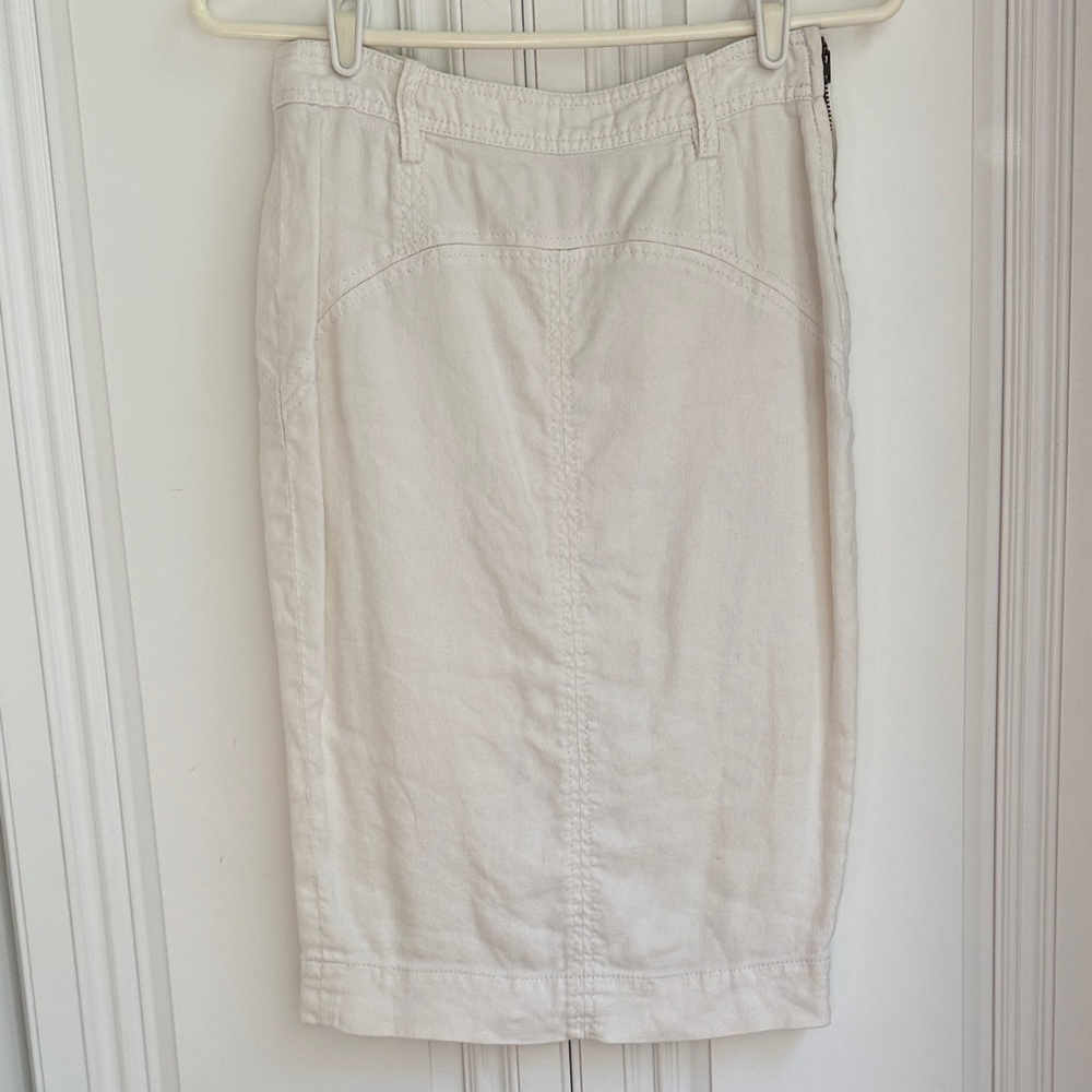 Diane Von Furstenberg white Pencil Skirt
